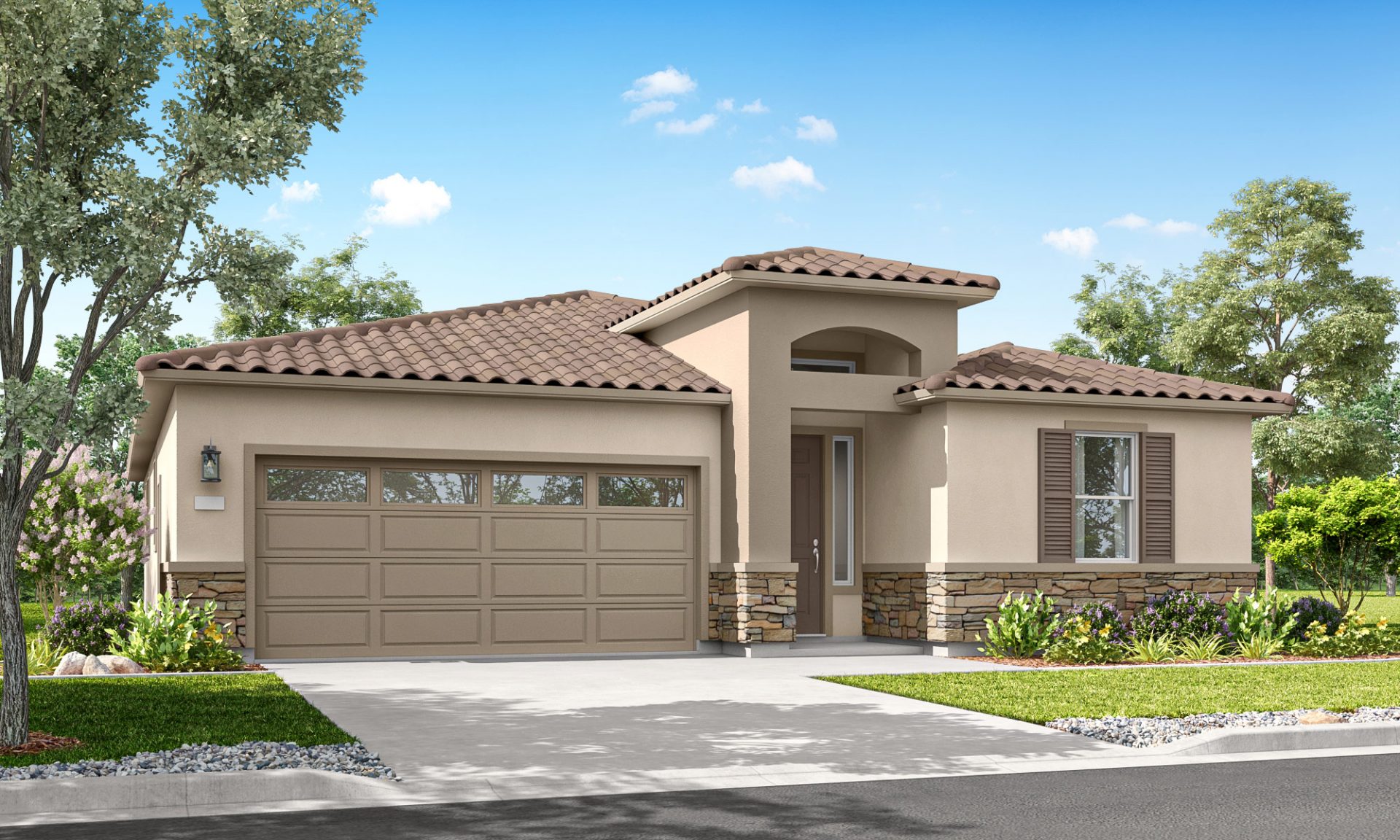 Residence 1 elevation A