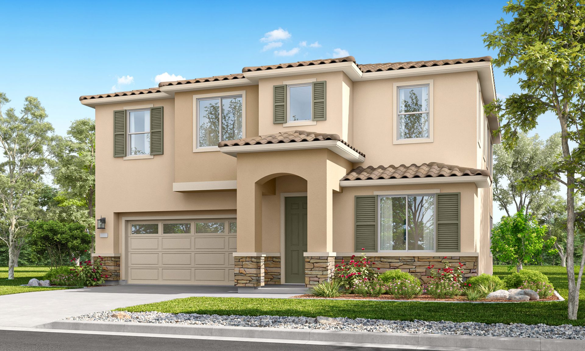 Residence 3 elevation A