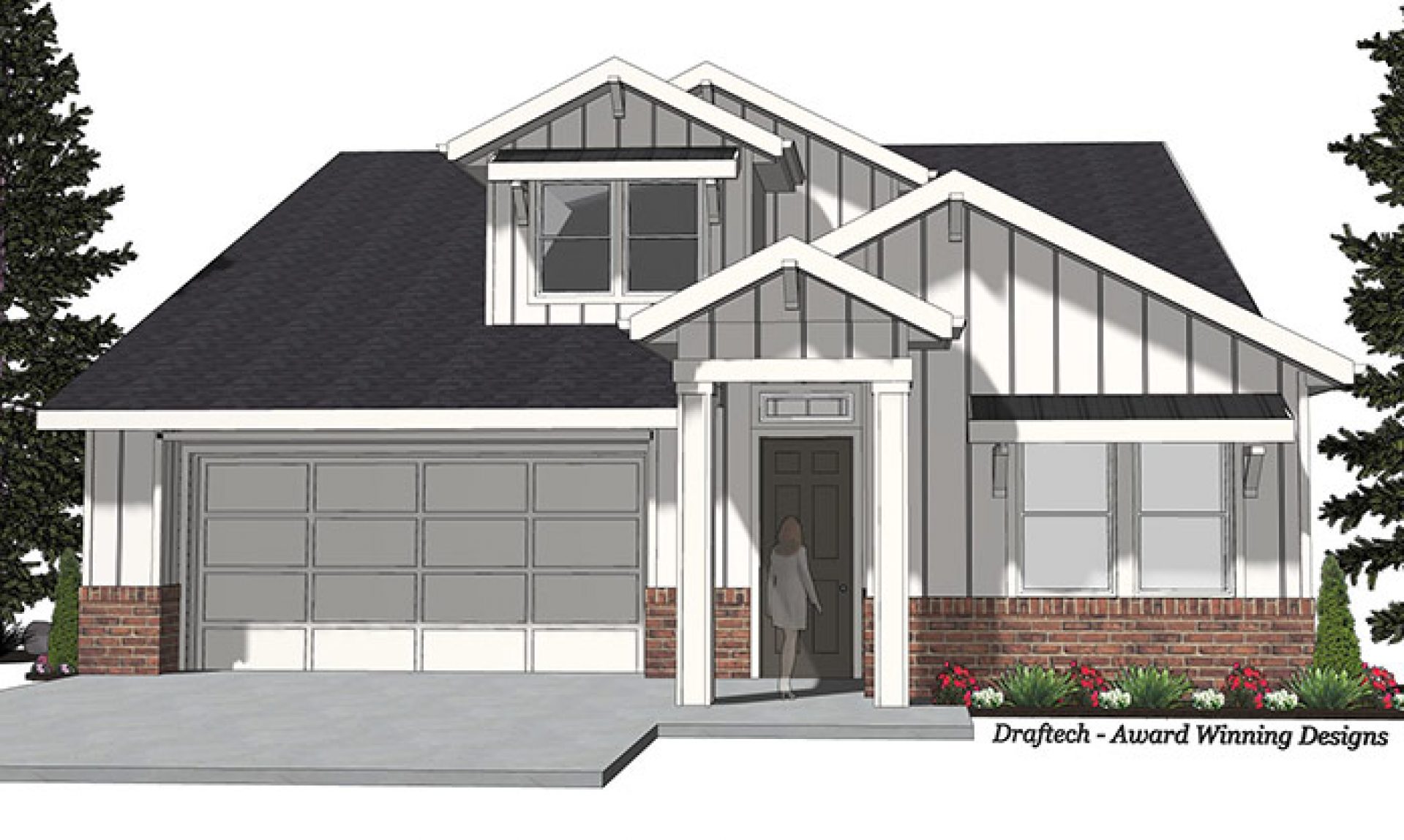 Sterling Heights Residence 4 Farmhouse New Floorplan