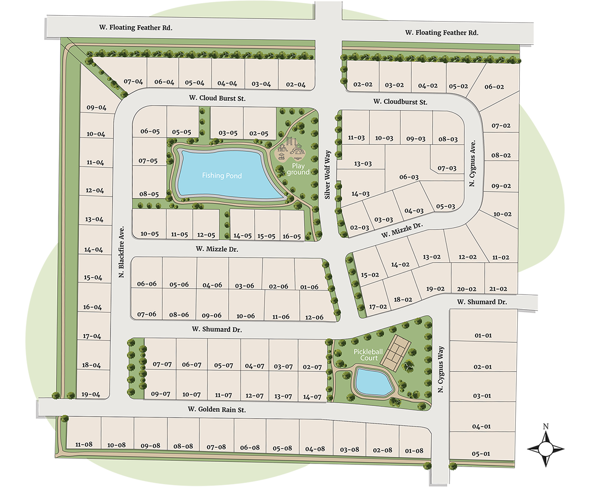Map showing the location of the Cherished Estates office at 10516 W. Cloudburst Street, with a red marker indicating the building.